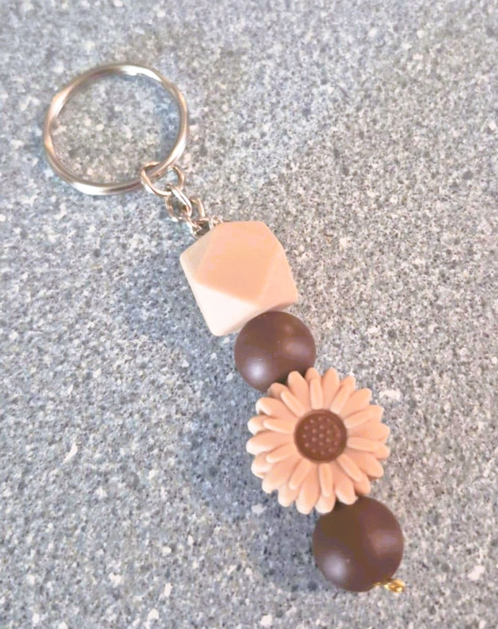 Porte-clés artisanaux en silicone