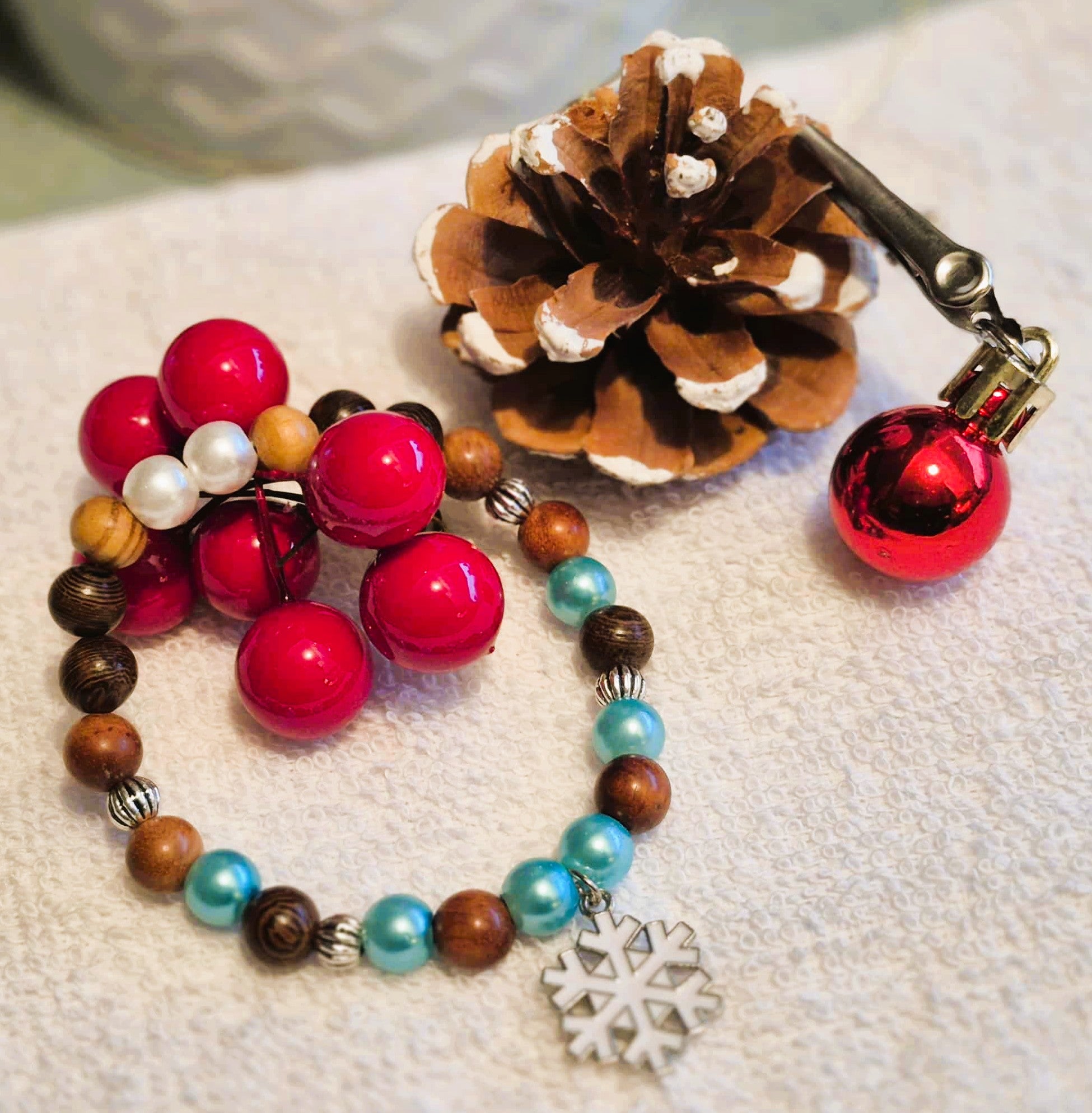 Bracelet Bois & Flocon