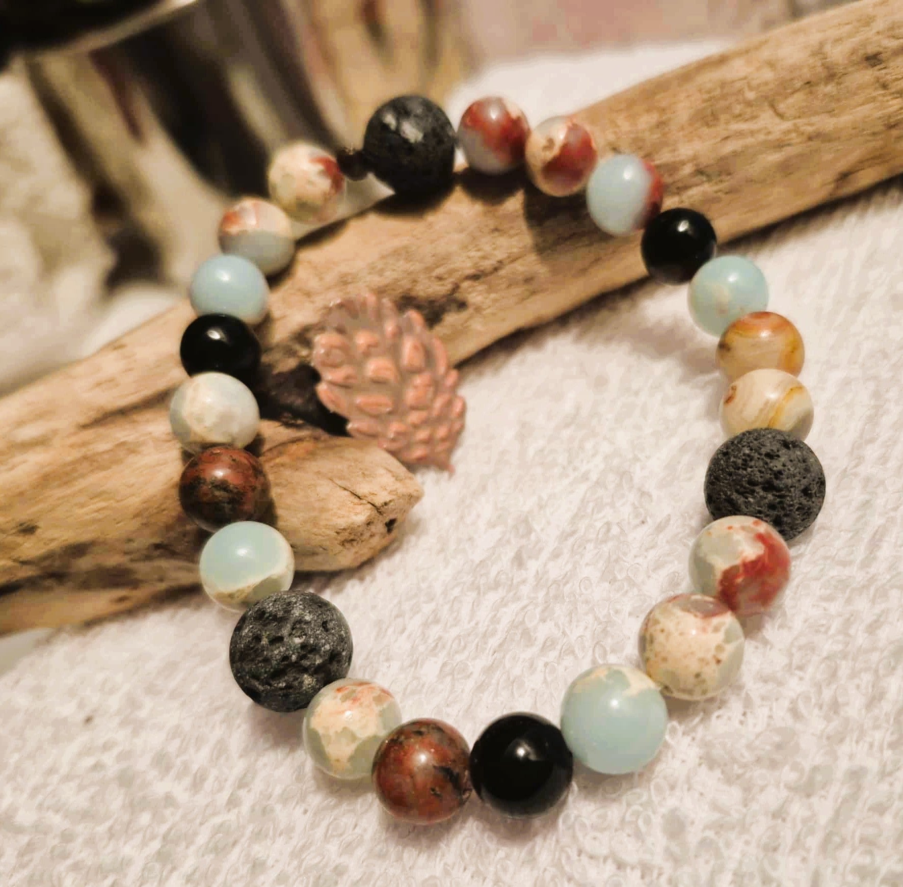 Bracelet Terre & Ciel - Énergie & Sérénité