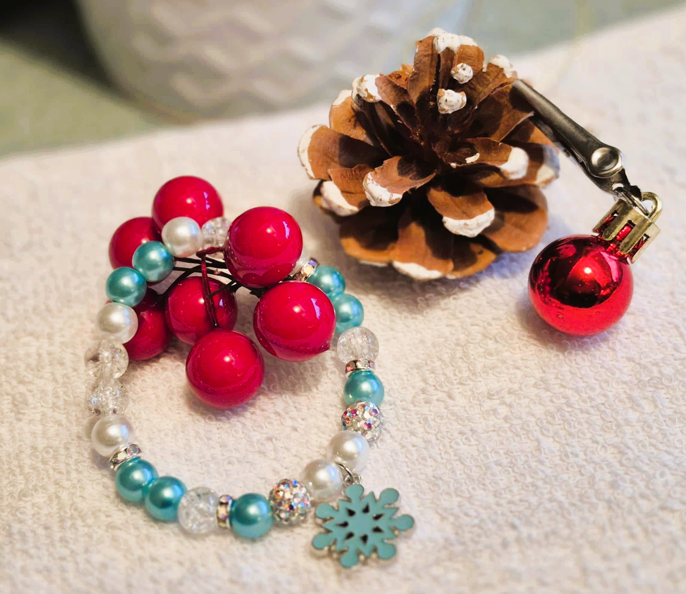 Bracelet Flocon d'Hiver