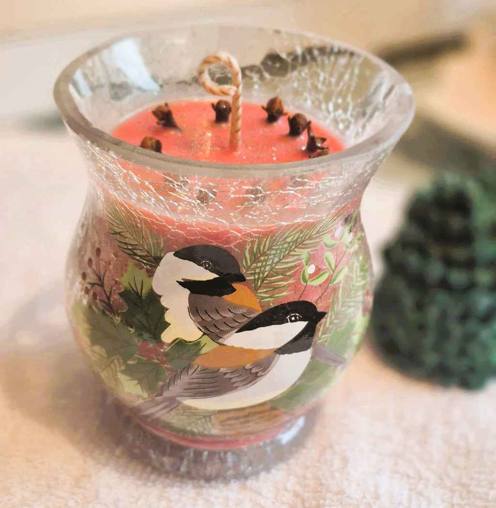 Bougie parfumée Chaleur de Noël - Clou de girofle & épices hivernales