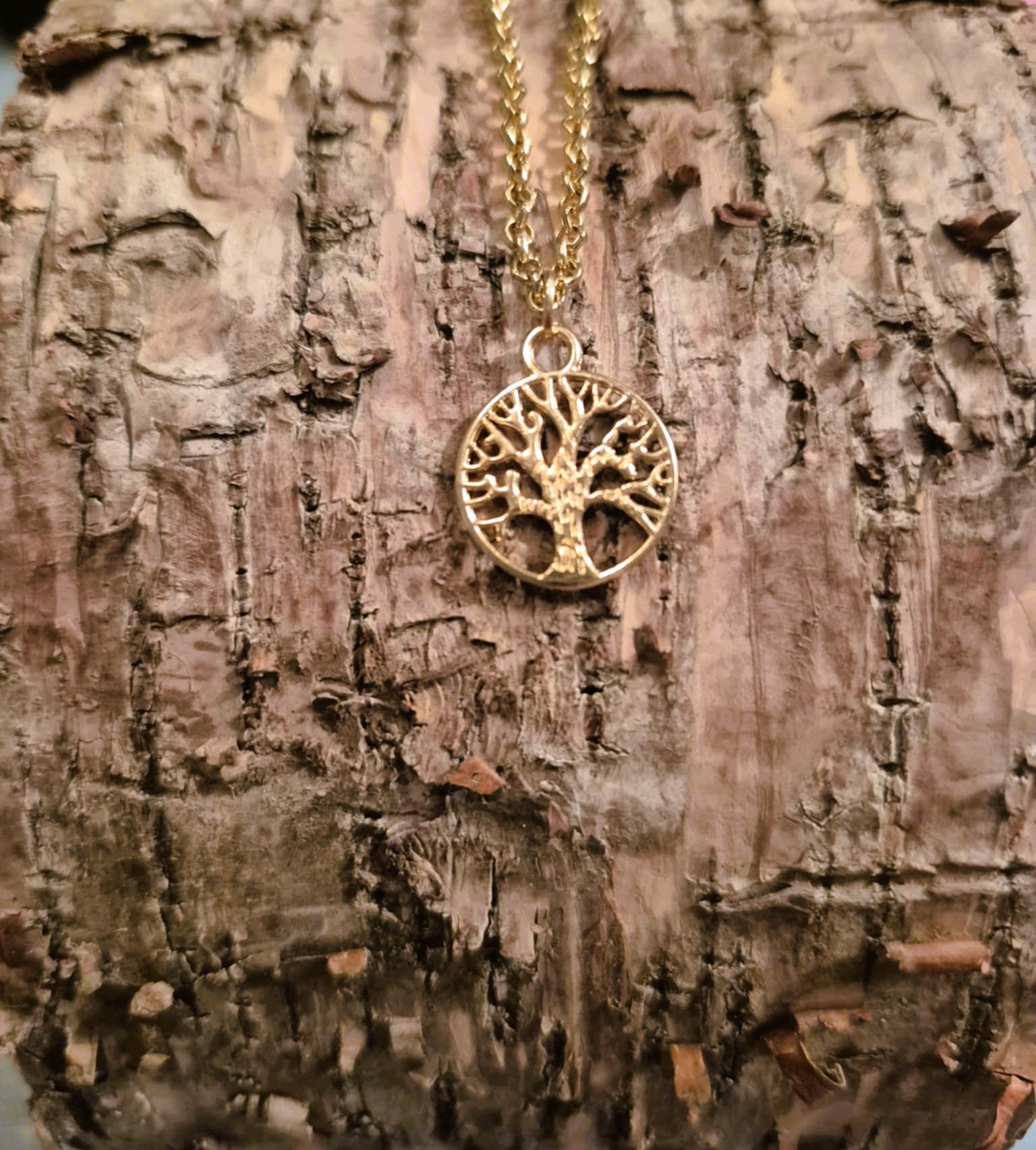 Chaîne Arbre de Vie, Dauphin & Étoile de David – Symboles de beauté et d’harmonie