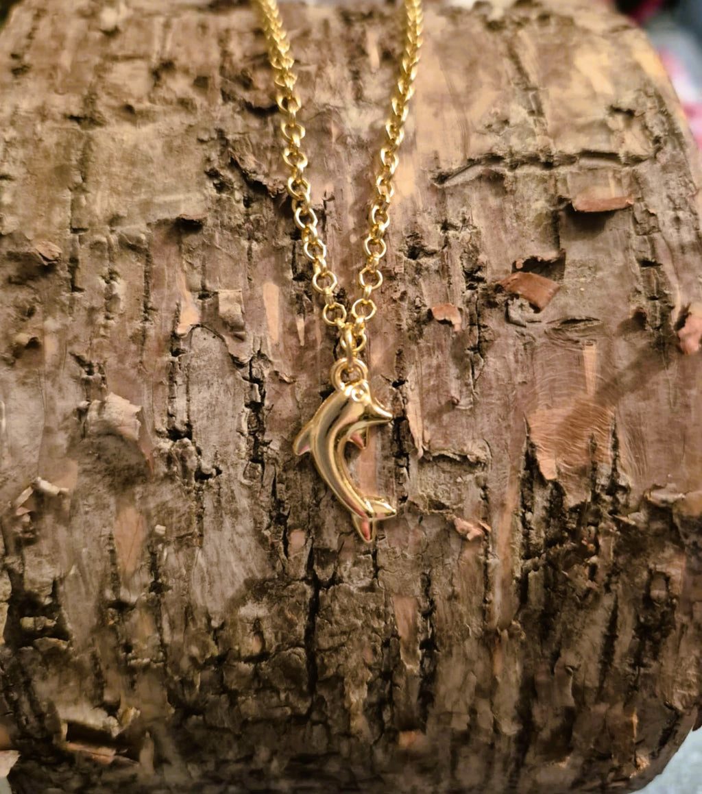 Chaîne Arbre de Vie, Dauphin & Étoile de David – Symboles de beauté et d’harmonie