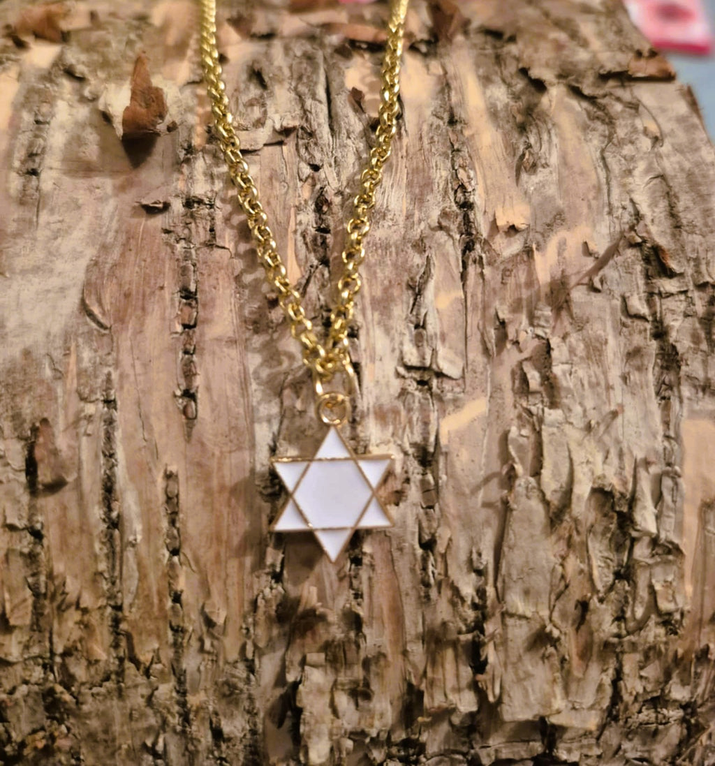 Chaîne Arbre de Vie, Dauphin & Étoile de David – Symboles de beauté et d’harmonie