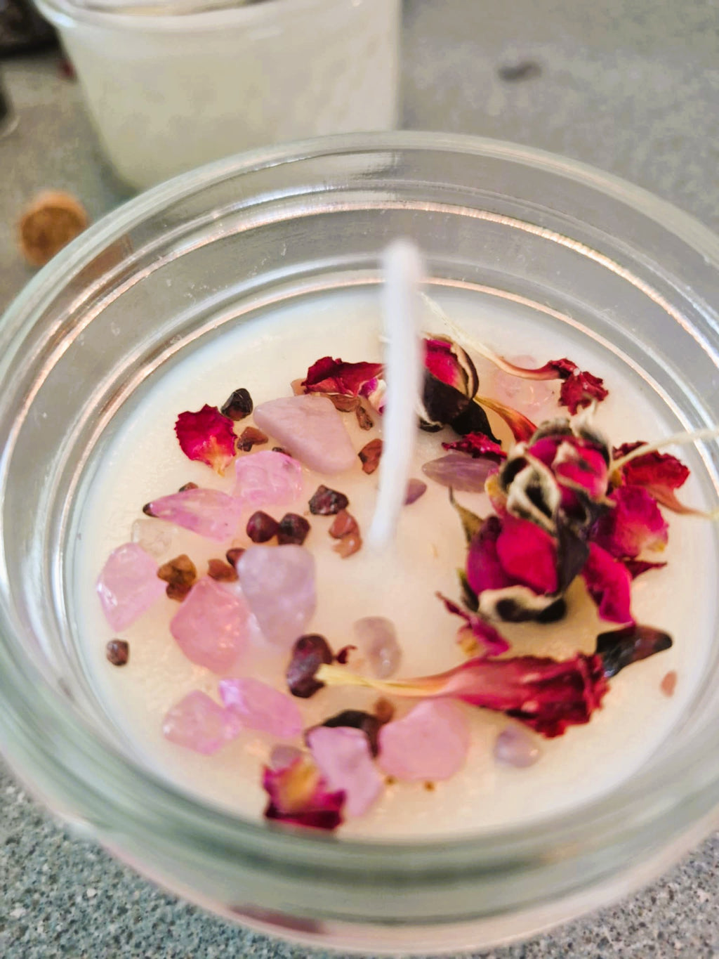 Bougie parfumée - À la Rose