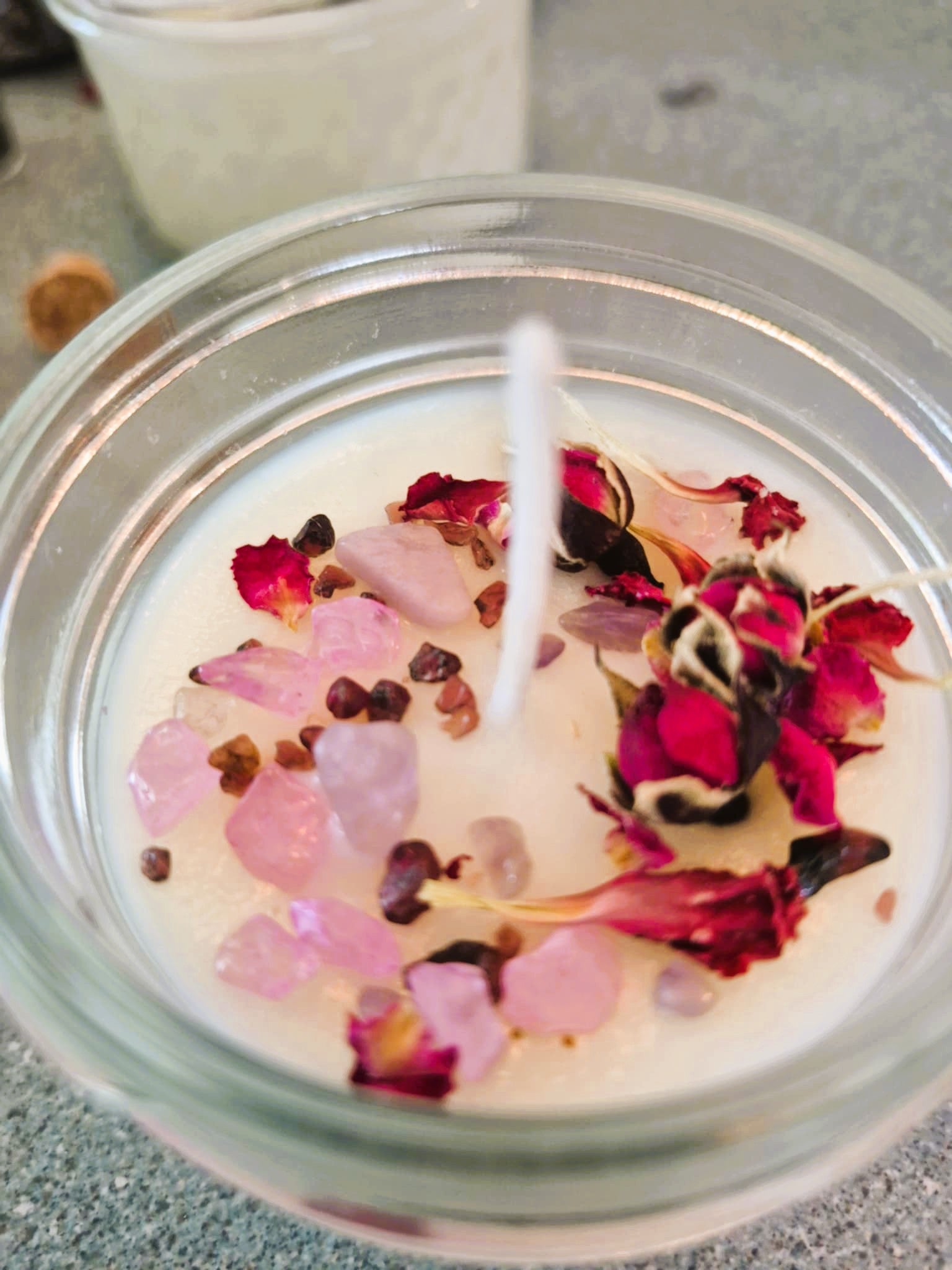 Bougie parfumée - À la Rose