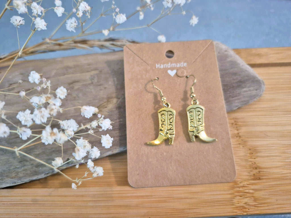 Boucles d'oreilles pendantes du Far West
