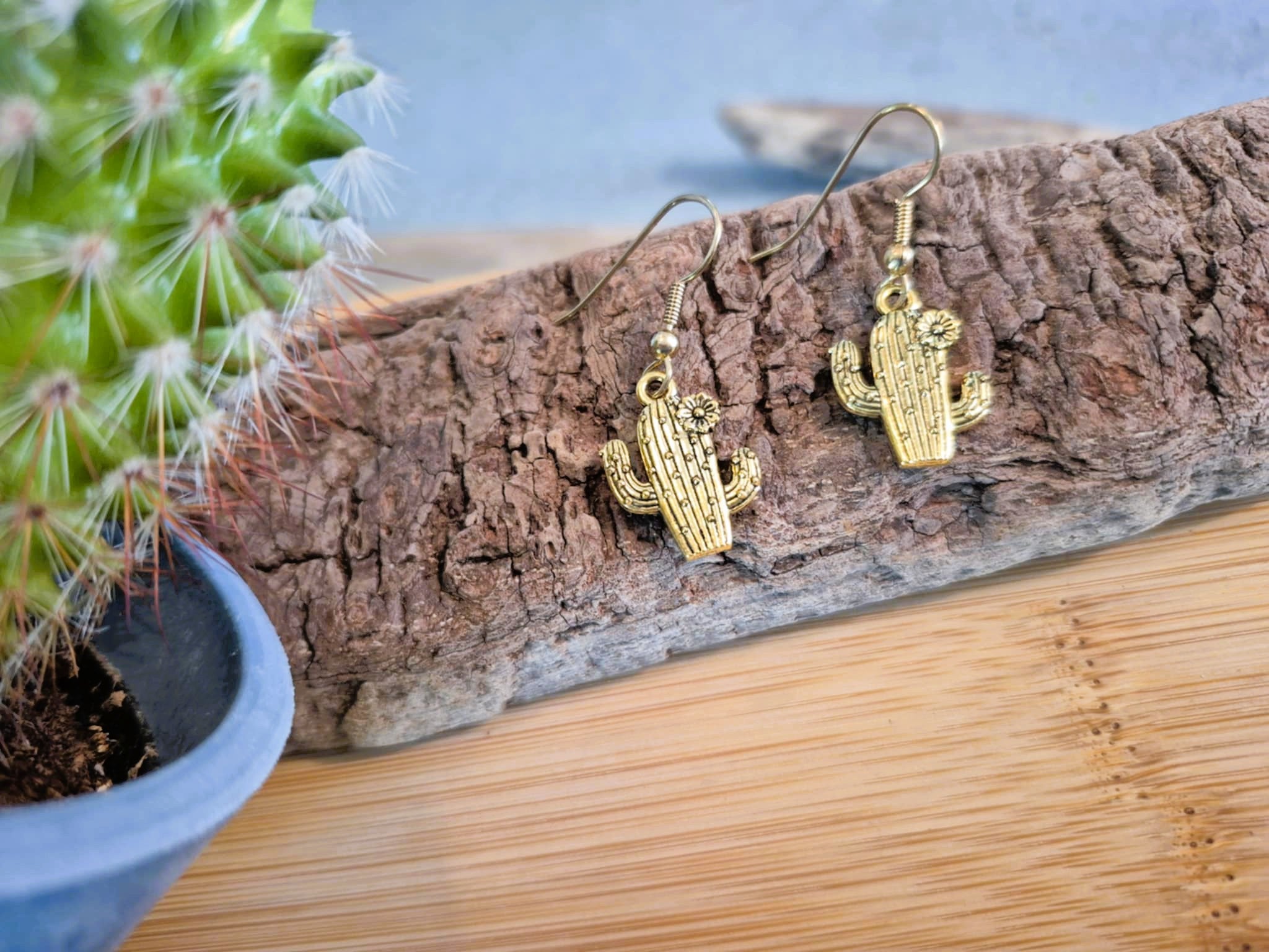 Boucles d'oreilles pendantes du Far West