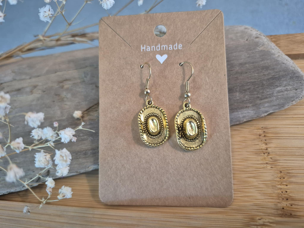 Boucles d'oreilles pendantes du Far West