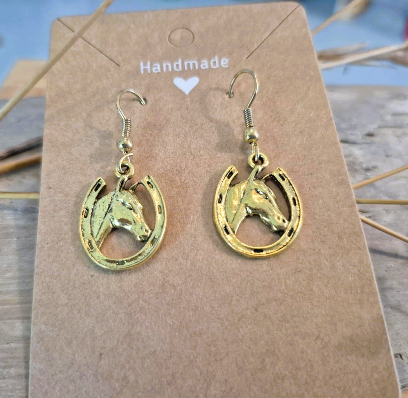 Boucles d'oreilles pendantes du Far West