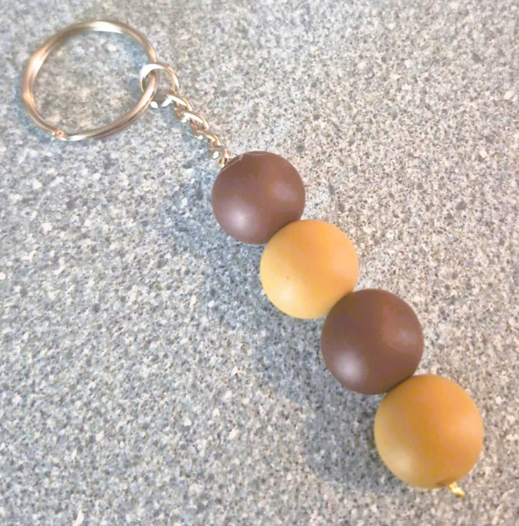 Porte-clés artisanaux en silicone