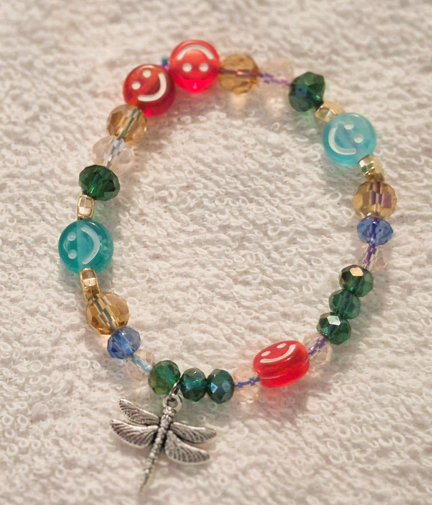 Bracelet Smiles & Libellule - Joie et légèreté